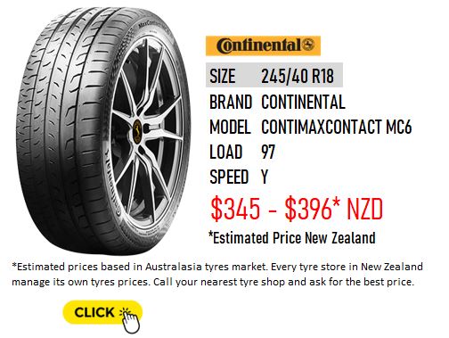 Continental Tyres NZ | New Zealand | Best Price!