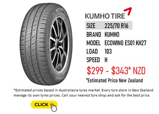 Kumho Tyres NZ | New Zealand | Best Price!